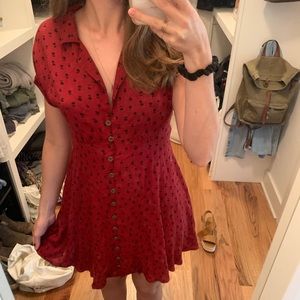 Urban Outfitters Button-up Dress